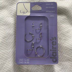 Nose Rings 20g NWOT